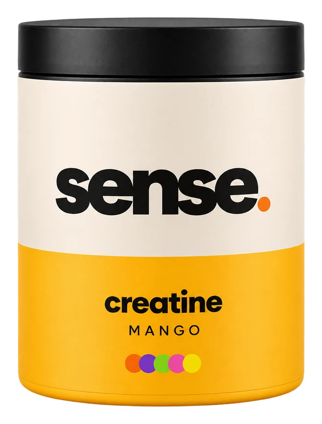 sense. creatine, mango flavour